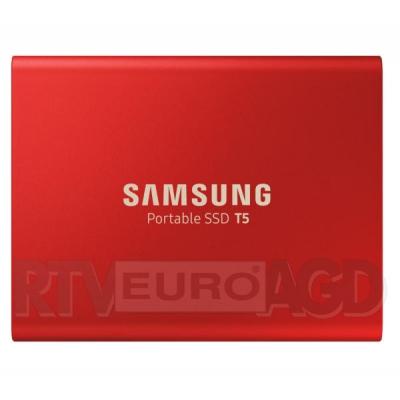 Samsung T5 1TB USB 3.1 (czerwony)