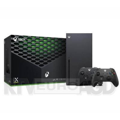 Xbox Series X + 2 pady (czarny)