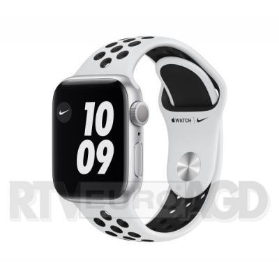 Apple Watch Nike Series 6 GPS 44mm (czarno-biały)