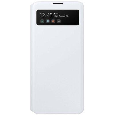 Produkt z outletu: Etui SAMSUNG S-View Wallet Cover do Galaxy A51 Biały EF-EA515PWEGEU