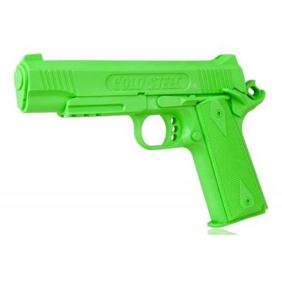 Atrapa gumowa - pistolet colt 1911, zielony (k55890)