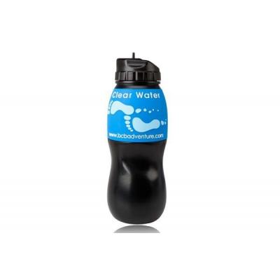 Butelka na wodę z filtrem bcb adventure water filtration bottle - czarna