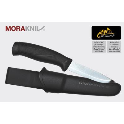 Nóż morakniv companion black stainless steel czarny-black (nz-cbl-ss-01)