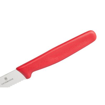 Nóż kuchenny victorinox standard pikutek - do warzyw, wędlin i owoców - czerwony (5.0831)