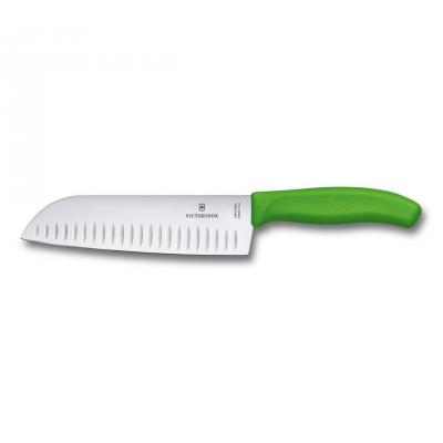 Nóż victornox do chleba swissclassic zielony (6.8636.21l4b)