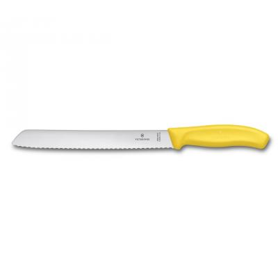 Nóż victorinox do chleba swissclassic żółty (6.8636.21l8b)