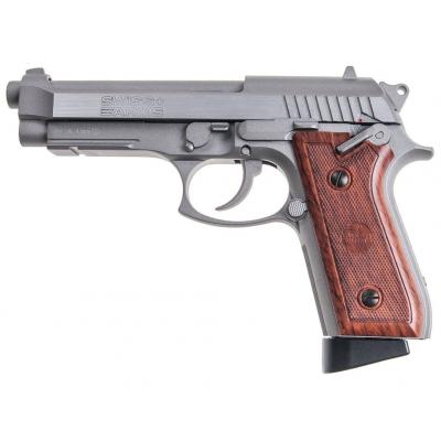 Wiatrówka pistolet swiss arms sa92 blow back (288511) 4,46mm - metal