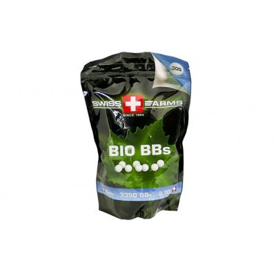 Kulki asg biodegradowalne swiss arms 0,30 g 1 kg (ka-bb-07-wh) cybergun
