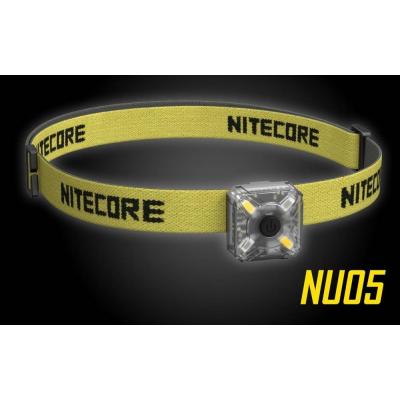Latarka czołowa nitecore nu05 35 lumenów