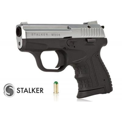Pistolet hukowy stalker m906 nikiel (m906scp) kal. do 6 mm