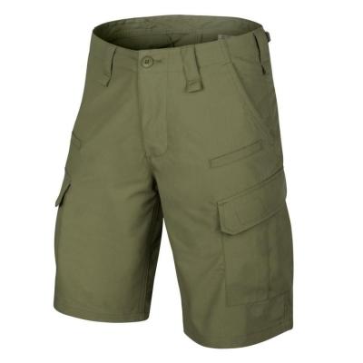 Krótkie spodnie cpu - polycotton ripstop - olive green - xs (sp-cpk-pr-02-b02)