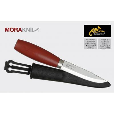 Nóż morakniv classic no 2/0 carbon steel czerwona ochra