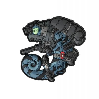 Emblemat helikon chameleon nightstalker blue/black a (od-cns-rb-6501a)