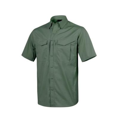 Koszula helikon defender mk2 short sleeve - polycotton ripstop - olive green - xs (ko-ds2-pr-02-b02)
