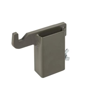 Hak mocujący srt target mounting hook - hardox 600 steel - brown grey (rt-mhk-h6-64)