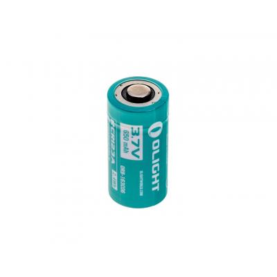 Akumulator 3,7v olight rcr123a do latarki h1r - 650 mah (orb-163c06)