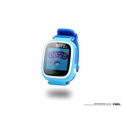 Xblitz love me zegarek dziecięcy gps/sim niebieski (xbl-bab-zd003)
