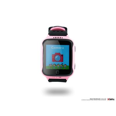 Xblitz watch me zegarek dziecięcy gps/sim różowy (xbl-bab-zd006)