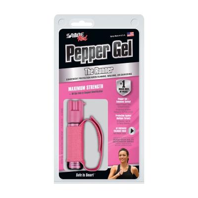Gaz pieprzowy sabre red runner/jogger różowy żel 22ml (rmg/sabre p-22j-pk jog gel)