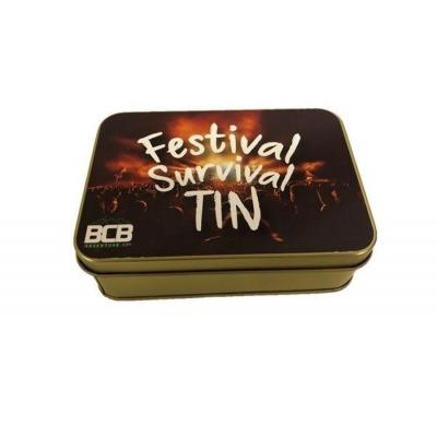 Zestaw survivalowy bcb festival survival tin (adv063)