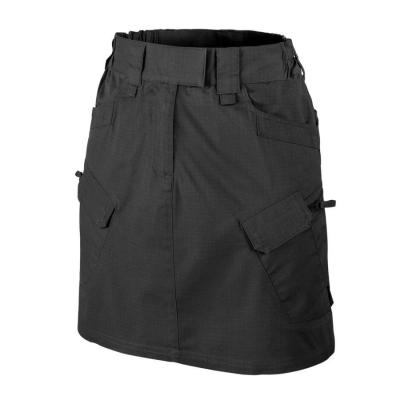 Spódnica utl (urban tactical skirt) - polycotton ripstop - czarny-black - 29 (st-utw-pr-01-g03)