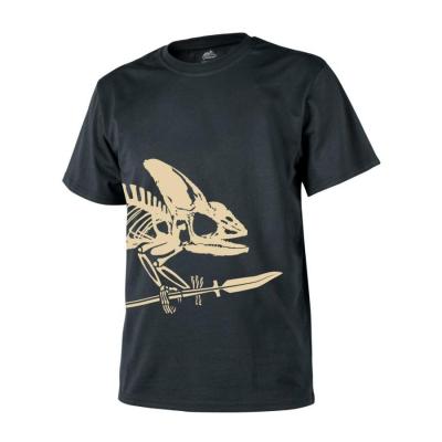 T-shirt (full body skeleton) - bawełna - czarny-black - s (ts-fbs-co-01-b03)