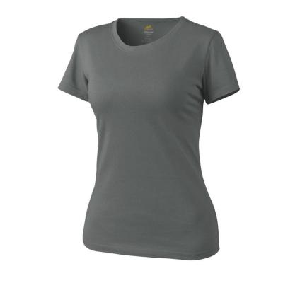 T-shirt damski - bawełna - shadow grey - xl (ts-tsw-co-35-b06)