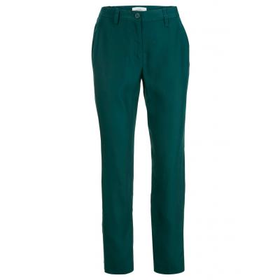 Spodnie z elastycznym paskiem, lyocell tencel™ bonprix głęboki zielony