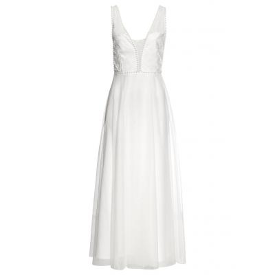 Sukienka wieczorowa bonprix biały