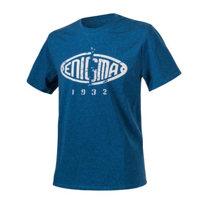 Koszulka t-shirt helikon enigma melange blue (ts-ema-co-6501z)