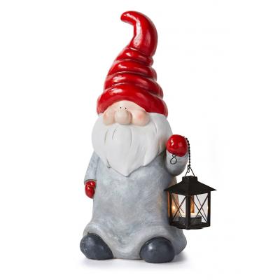 Mikołaj z lampionem "niko" bonprix czerwono-biały-szary