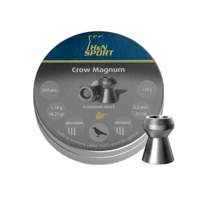 Śrut diabolo h&n crow magnum 5,5 mm 200 szt. (051-007)