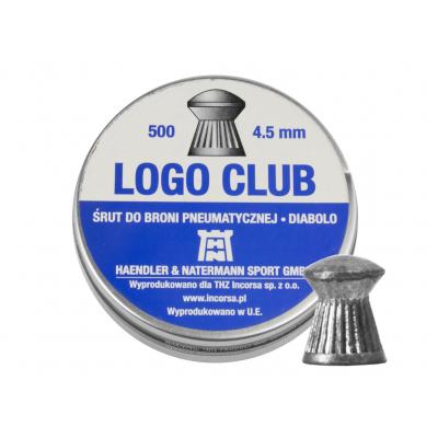 Śrut diabolo h&n logo club 4,5 mm 500 szt. (051-014)