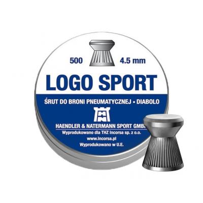 Śrut diabolo h&n logo sport 4,5 mm 500 szt. (051-015)