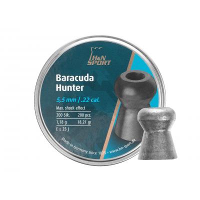 Śrut diabolo h&n baracuda hunter 5,5 mm 200 szt. (051-055)