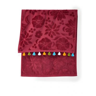 Ręczniki z kolorowymi chwostami (2 szt.) bonprix czerwony