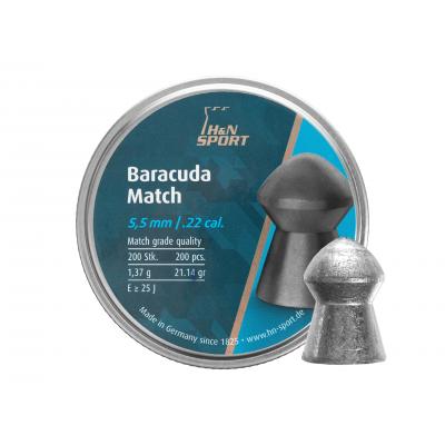 Śrut diabolo h&n baracuda match 5,51 mm 200 szt. (051-064)