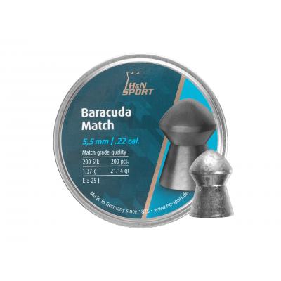 Śrut diabolo h&n baracuda match 5,52 mm 200 szt. (051-065)