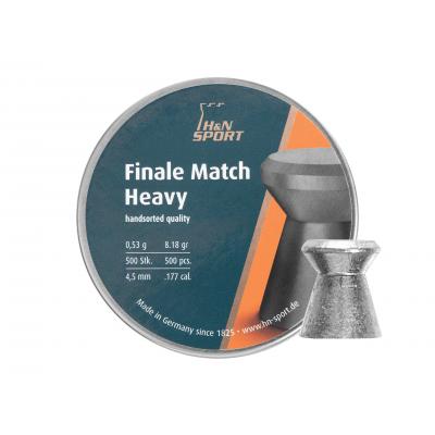 Śrut diabolo h&n finale match heavy 4,5 mm 500 szt. (051-086)