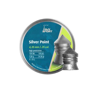Śrut diabolo h&n silver point 6,35 150 szt. (051-109)