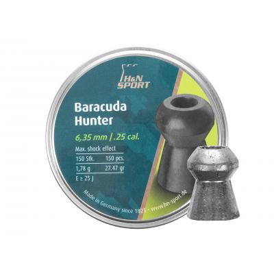 Śrut diabolo h&n baracuda hunter 6,35 mm 150 szt. (051-111)