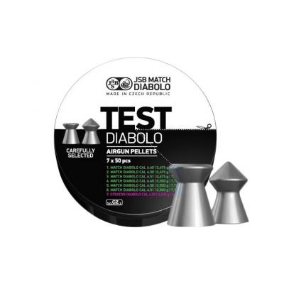 Śrut diabolo jsb tester match lg 4,5/350 0,520-0,535 g (061-035)