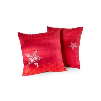 Narzuta na sofę "gwiazdy" bonprix czerwony