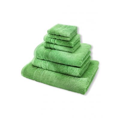 Komplet ręczników "deluxe" (7 części) bonprix zielone jabłuszko