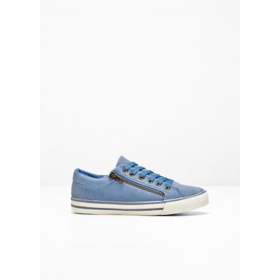 Sneakersy bonprix matowy niebieski