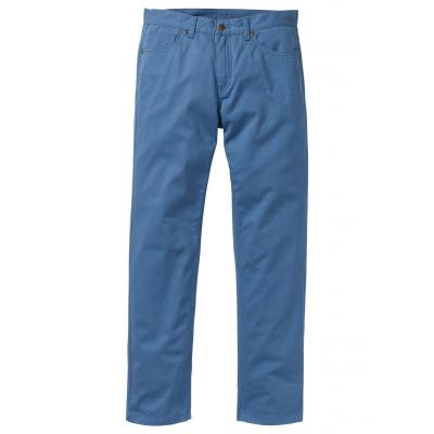 Spodnie regular fit straight bonprix niebieski dżins