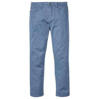 Spodnie ze stretchem classic fit straight bonprix niebieski dżins