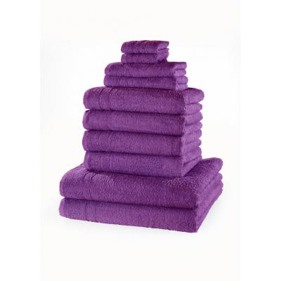 Komplet ręczników (10 części) bonprix lila
