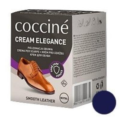 Coccine cream elegance niebieski - krem do obuwia ze skóry licowej