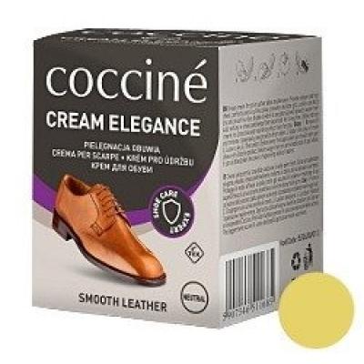 Coccine cream elegance beżowy- krem do obuwia ze skóry licowej